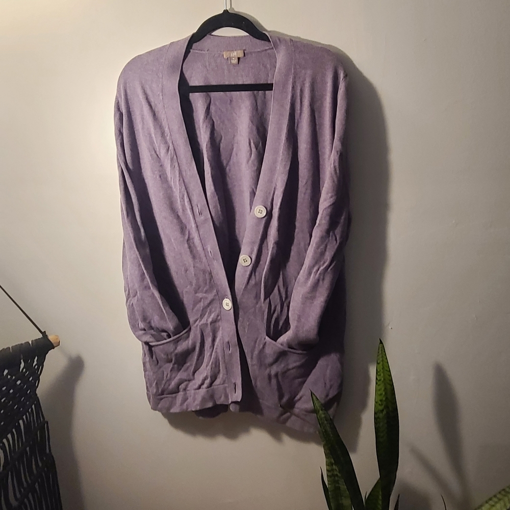 Purple sweater